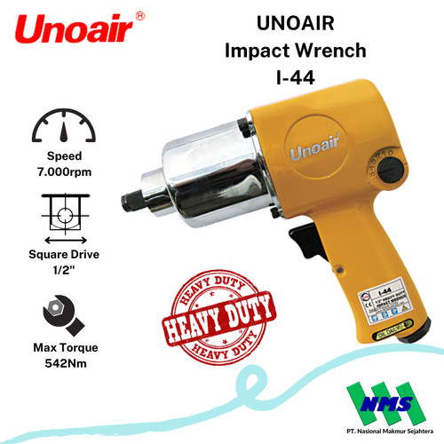 [EZM.1044017] Pembuka Baut Angin 1/2 inch Impact Wrenches UNOAIR I-44