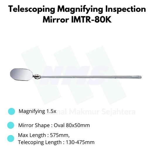 [EZM.1044049] Niigata Seiki Telescoping Magnifying Inspection Mirror IMTR-80K