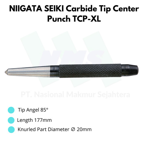 [EZM.1044086] Niigata Seiki Carbide Tip Center Punch TCP-XL