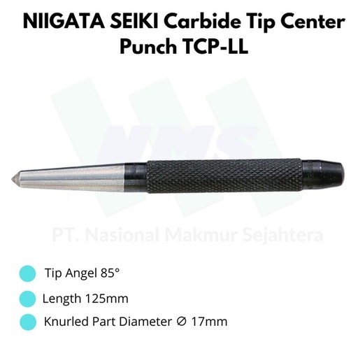 [EZM.1044087] Niigata Seiki Carbide Tip Center Punch TCP-LL