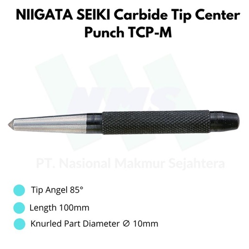 [EZM.1044089] Niigata Seiki Carbide Tip Center Punch TCP-M