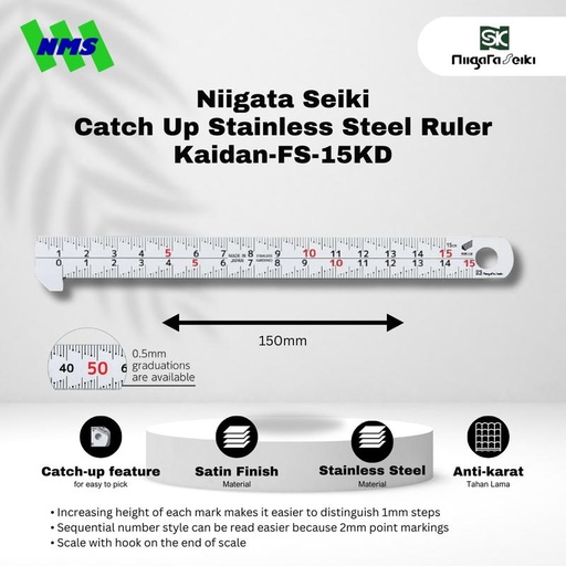 [EZM.1044099] Niigata Seiki Hook Scale Kaidan FS-15KD