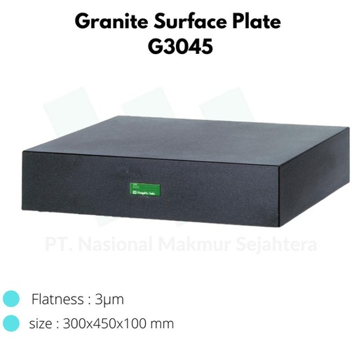 [EZM.1044104] Niigata Seiki Granite Surface Plate G3045