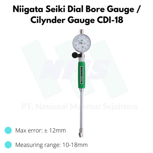 [EZM.1044128] Niigata Seiki Dial Bore Gauge / Cilynder Gauge CDI-18