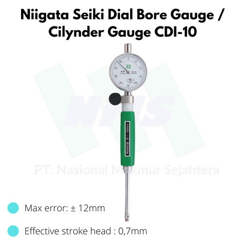 [EZM.1044129] Niigata Seiki Dial Bore Gauge / Cilynder Gauge CDI-10