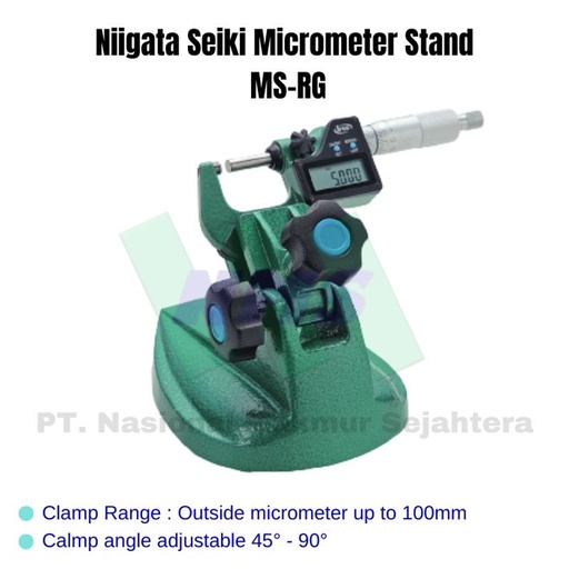 [EZM.1044136] Niigata Seiki Micrometer Stand MS-RG