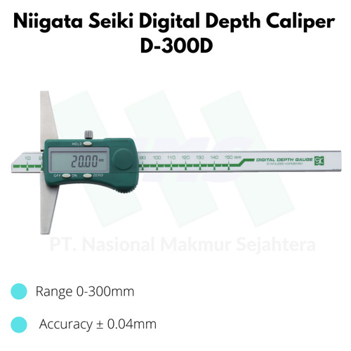 [EZM.1044151] Niigata Seiki Digital Depth Caliper D-300D