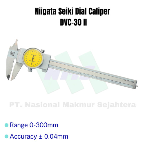 [EZM.1044156] Niigata Seiki Dial Caliper/Jangka Sorong DVC-30II