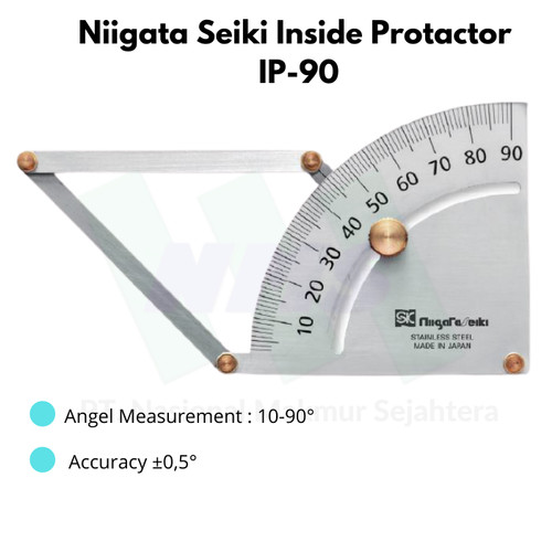 [EZM.1044165] Niigata Seiki Inside Protactor IP-90
