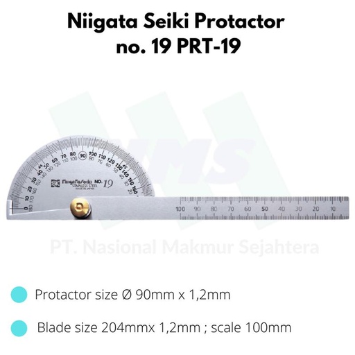 [EZM.1044166] Niigata Seiki Protactor no. 19 PRT-19