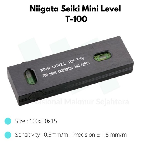 [EZM.1044172] Niigata Seiki Mini Level T-100