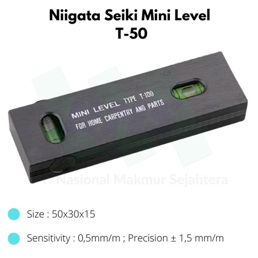[EZM.1044173] Niigata Seiki Mini Level T-50
