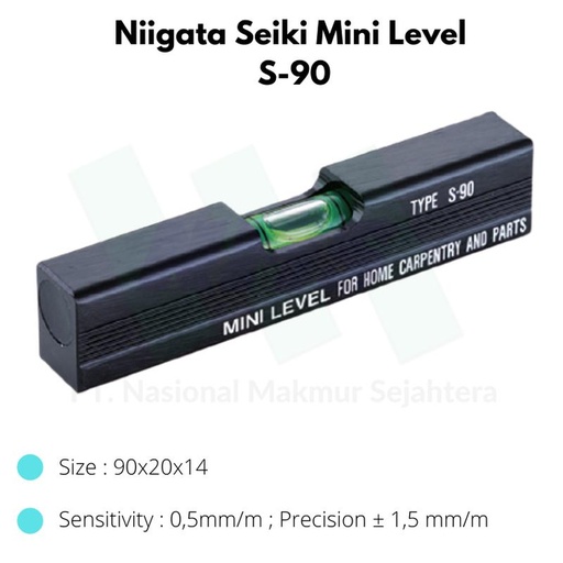 [EZM.1044174] Niigata Seiki Mini Level S-90