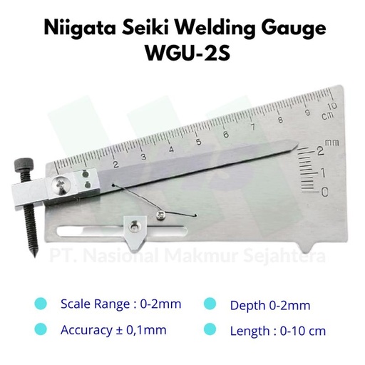 [EZM.1044182] Niigata Seiki Welding Gauge WGU-2S