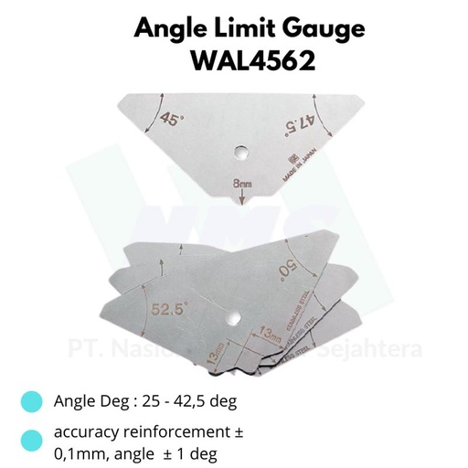[EZM.1044184] Niigata Seiki Angle Limit Gauge WAL4562