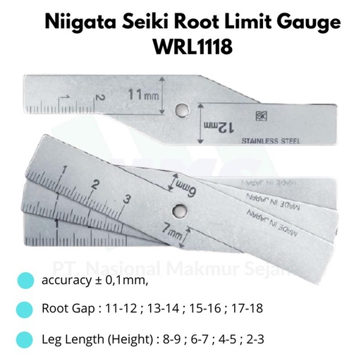 [EZM.1044185] Niigata Seiki Root Limit Gauge WRL1118