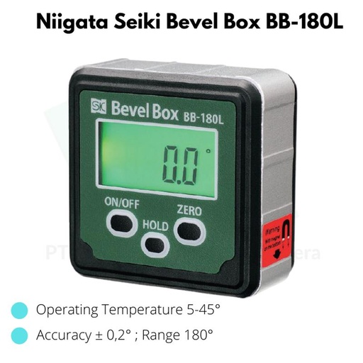 [EZM.1044190] Niigata Seiki Bevel Box BB-180L