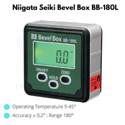 [EZM.1044190] Niigata Seiki Bevel Box BB-180L