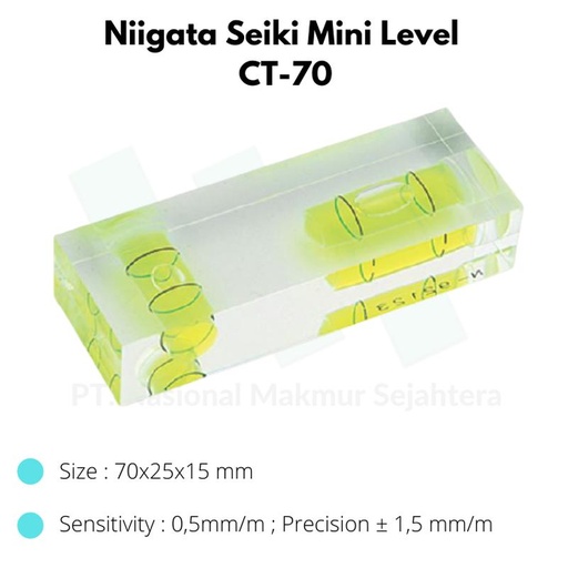 [EZM.1044195] Niigata Seiki Mini Level CT-70