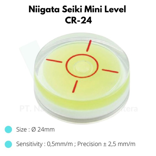 [EZM.1044196] Niigata Seiki Mini Level CR-24