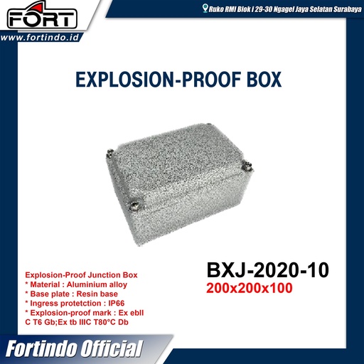 [EZM.1030455] Explosion-Proof Junction Box BXJ-2020-10 Merk FORT