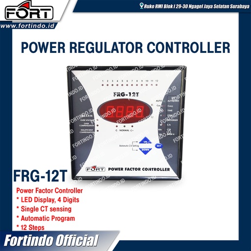 [EZM.1030683] Power Regulator Controller FRG-12T Factor FORT – 12 steps