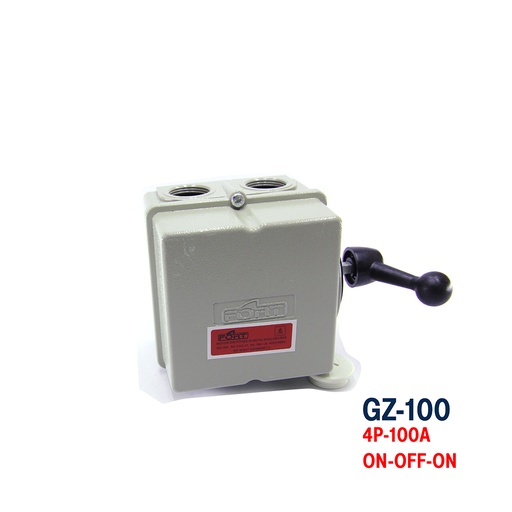 [EZM.1031712] Cam Switch GZ-100 4 Pole 100A Ohm Saklar Stater PLN GENSET ON-OFF FORT