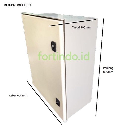 [EZM.1031739] Panel Box RH806030 Fiber Glass IP66 Steel Base Plate FORT