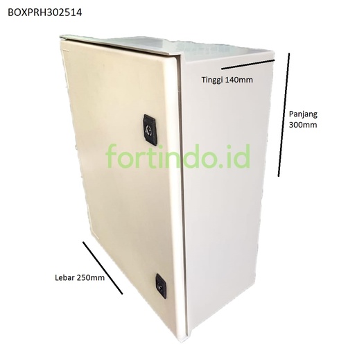 [EZM.1031743] Panel Box RH302514 Fiber Glass IP66 Steel Base Plate FORT