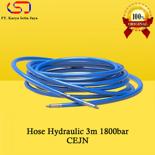 [EZO.1900023] Hose Hydraulic/Selang Hidrolik 3m 1800bar CEJN