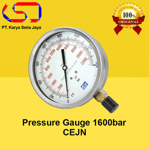 [EZO.1900026] Pressure Gauge 1600bar CEJN