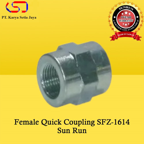 [EZO.1900032] Female Quick Coupling SFZ-1614 Sun Run