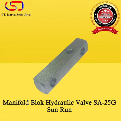 [EZO.1900038] Manifold Blok Hydraulic Valve SA-25G 700bar Sun Run
