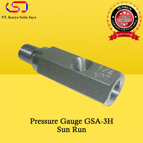 [EZO.1900058] Adapter Gauge SUN RUN type GSA-3H