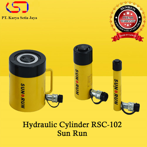[EZO.1900069] Hydraulic Cylinder RSC-102 Cap 10t Stroke 54mm 700bar Sun Run