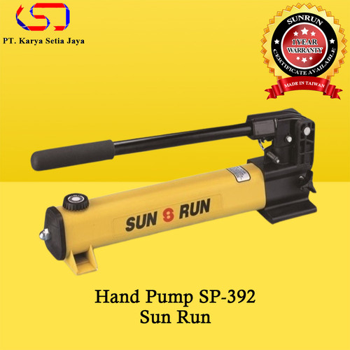[EZO.1900072] Hand Pump SP-392 Oil Capacity 900cc 700bar Sun Run