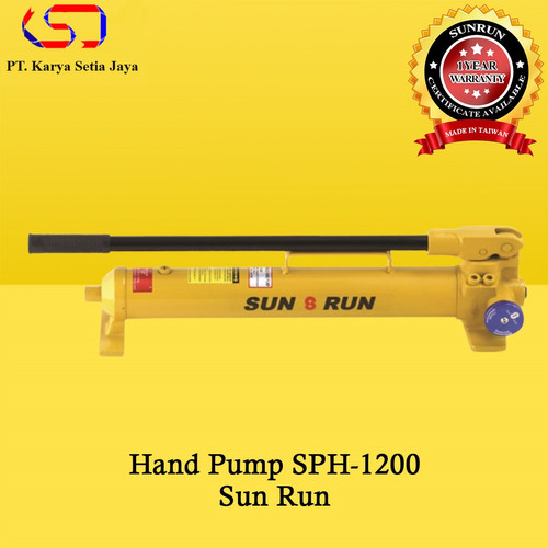 [EZO.1900073] Hand Pump SPH-1200 Oil Capacity 1200cc 700bar Sun Run