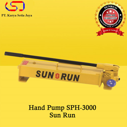 [EZO.1900083] SUNRUN Hand Pump model SPH-3000, Oil Capacity 3000 cc 700 Bar