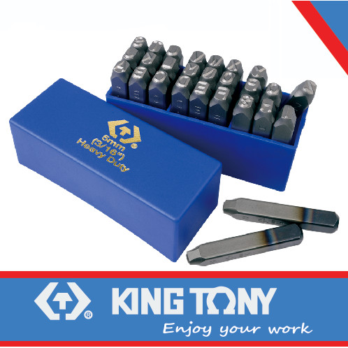 [EZM.8900257] 27PC Heavy Duty Marking Punch Letter - KING TONY 11527SQ05