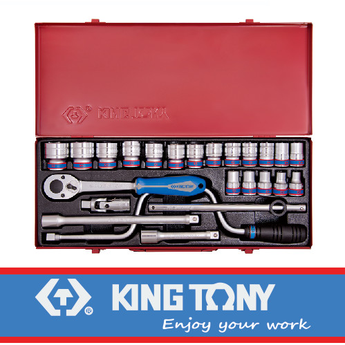 [EZM.8900398] Kunci socket/Socket Wrench Set 24 PC. 1/2" DR. 6PT - 4325MR
