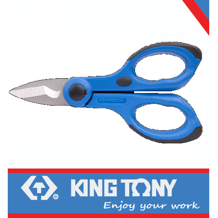 [EZM.8900427] GUNTING PENGUPAS KABEL - ELECTRICAL SCISSORS KING TONY - 06AB13-06