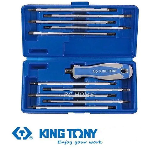Obeng Set Dua Arah 11Pc- TWO WAY SCREWDRIVER SET -KING TONY 032518MR01
