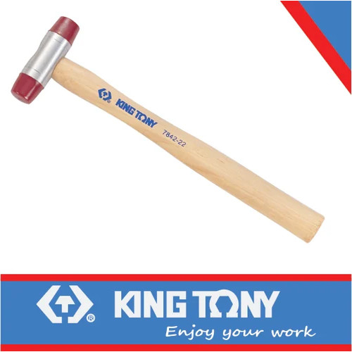 [EZM.8900483] PALU LEMBUT 22MM-SOFT FACE HAMMER 22MM KING TONY 07842-22