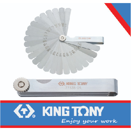 [EZM.8901266] PISAU PENGUKUR MURAH 25 BLADES METRICK FEELER GAUGE-KINGTONY 077335-25