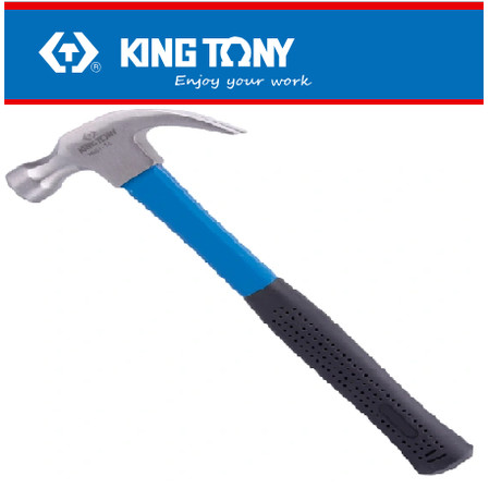 [EZM.8900552] PALU HAMMER-FIBERGLASS CLAW HAMMER 16OZ KING TONY 07861-16 PALU HAMMER