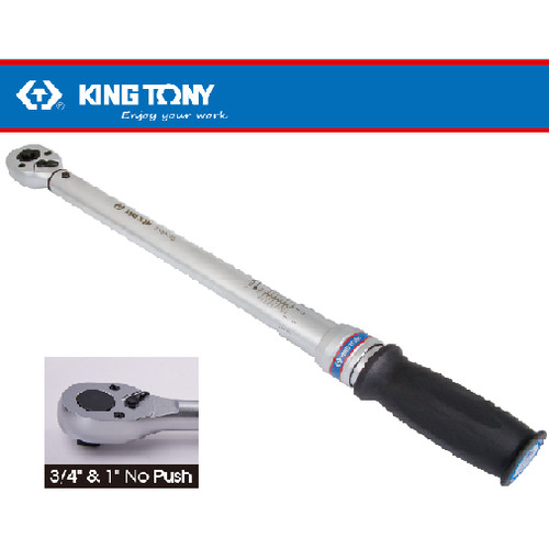 [EZM.8900687] KUNCI TORSI MURAH 3/4"DR ADJUSTABLE TORQUE WRENCH KING TONY 034662-2DG