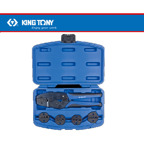 [EZM.8900835] 5PC. INTERCHANGEABLE RATCHET CRIMPING - KING TONY - 067G0005