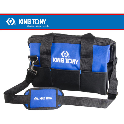 [EZM.8900887] TAS ALAT KING TONY - WIDE OPENING FABRIC TOOL BAG WITH 15 - 087721B