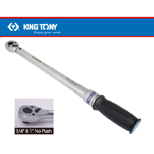 [EZM.8900894] KUNCI TORSI 3/4"DR ADJUSTABLE TORQUE WRENCH KING TONY 034662-2DG