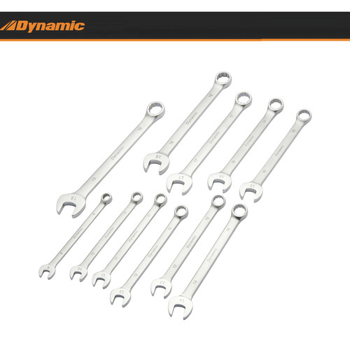 [EZM.8900946] KUNCI RING PAS SET 11PIECE METRIC DYNAMIC TOOLS D074224 KUNCI RING PAS